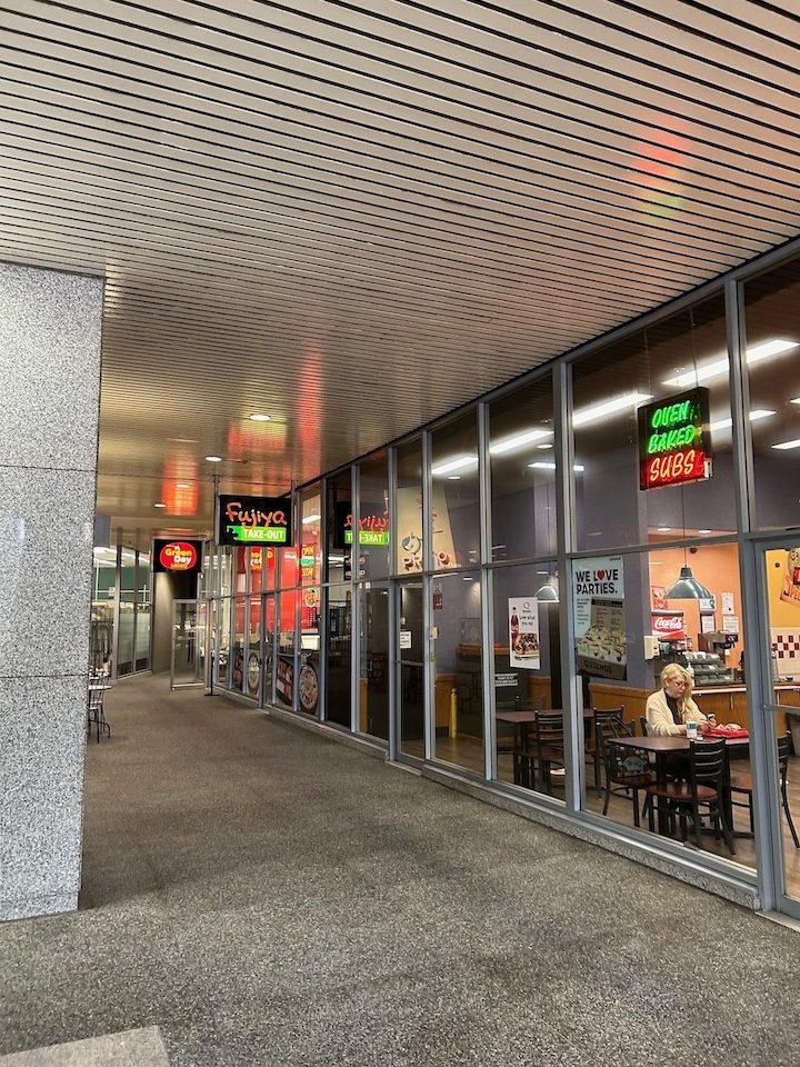 1050 West Pender lobby